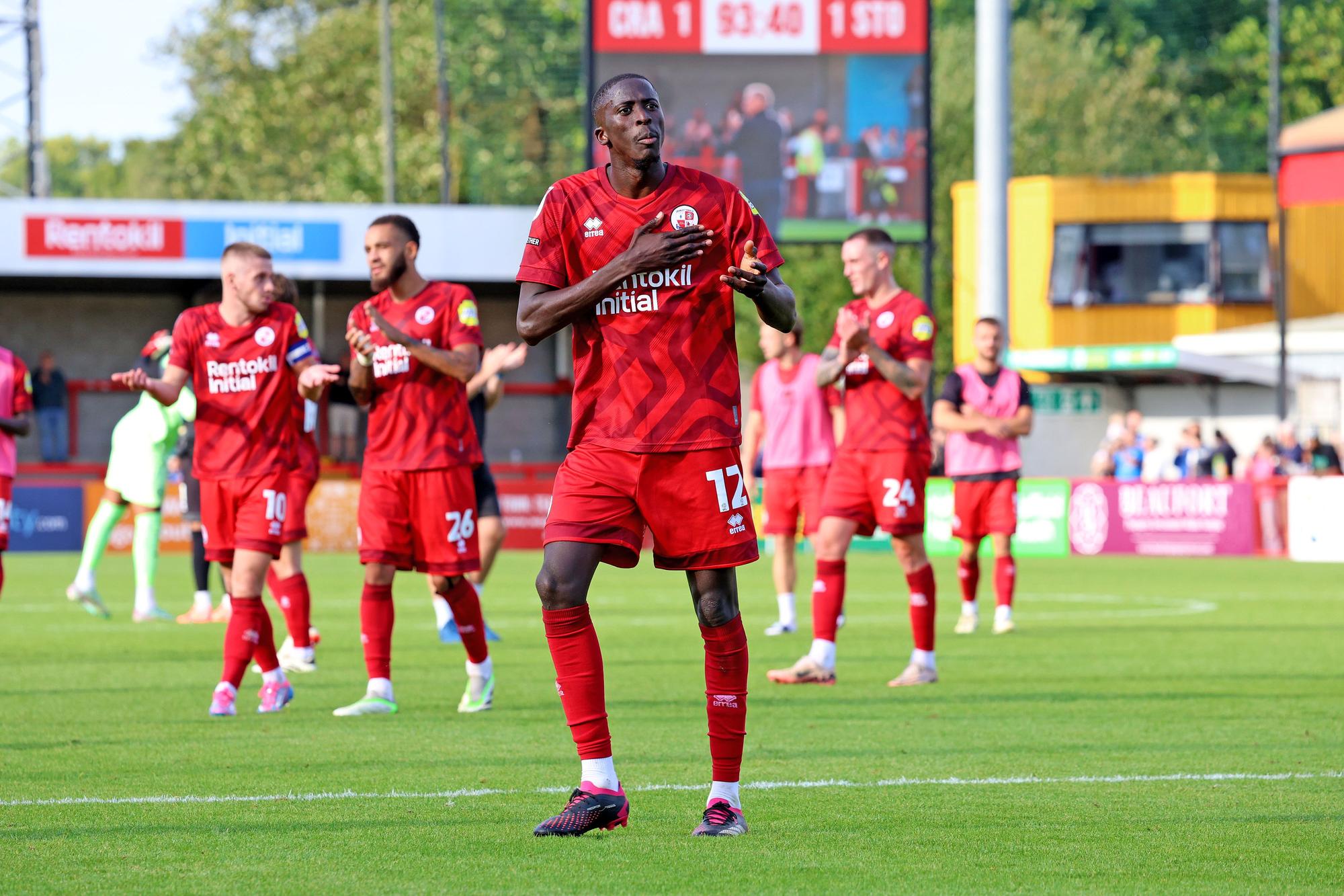 'Proud' - Crawley Town star called up for international duty