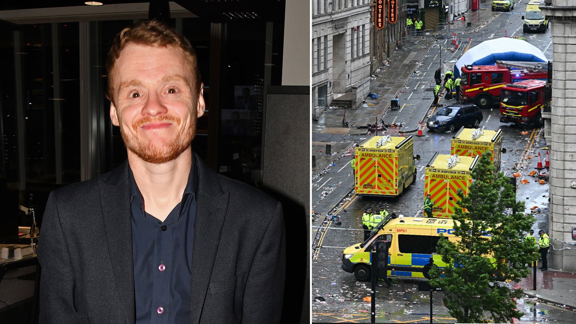 Comedian doubles down over offensive joke about Liverpool parade crash