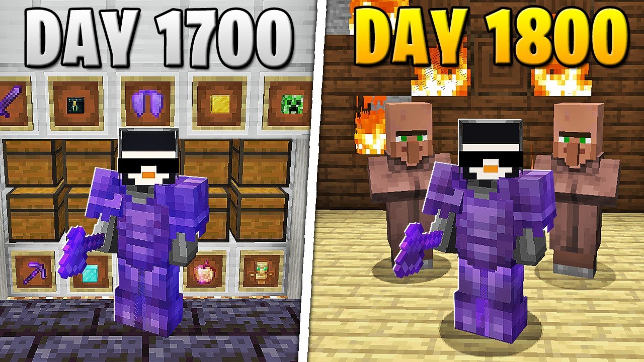 Witness the impossible 1,800 day hardcore Minecraft survival marathon