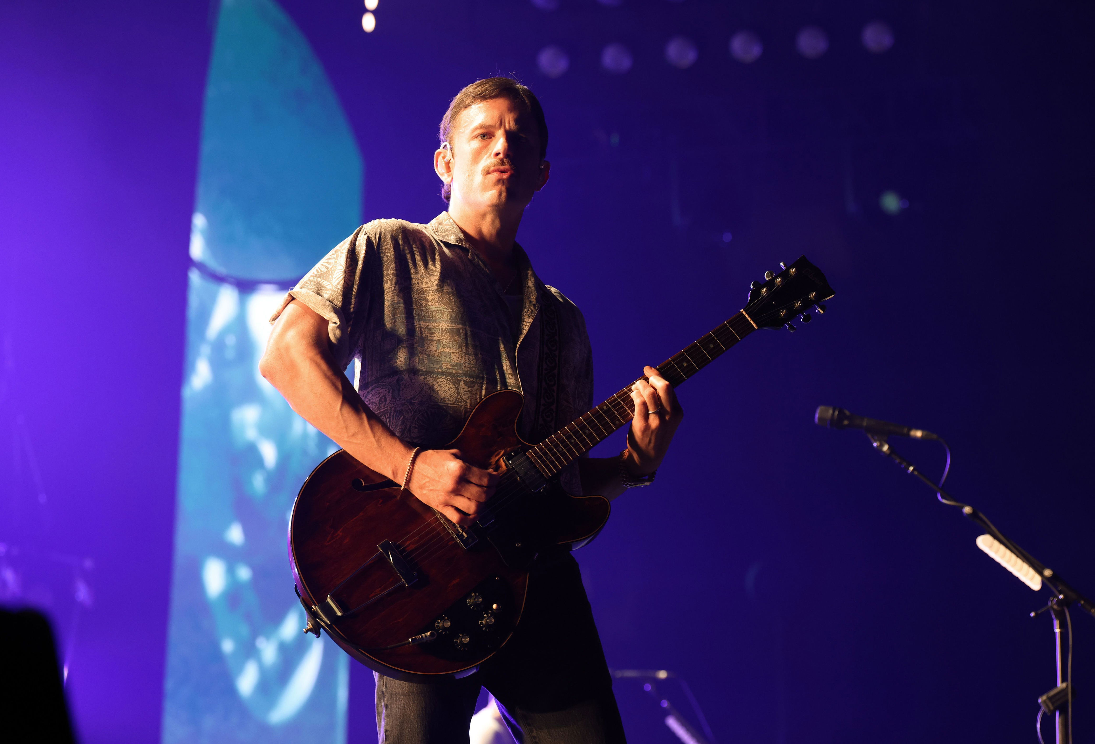 Kings of Leon cancel UK tour dates after lead singer's freak accident.