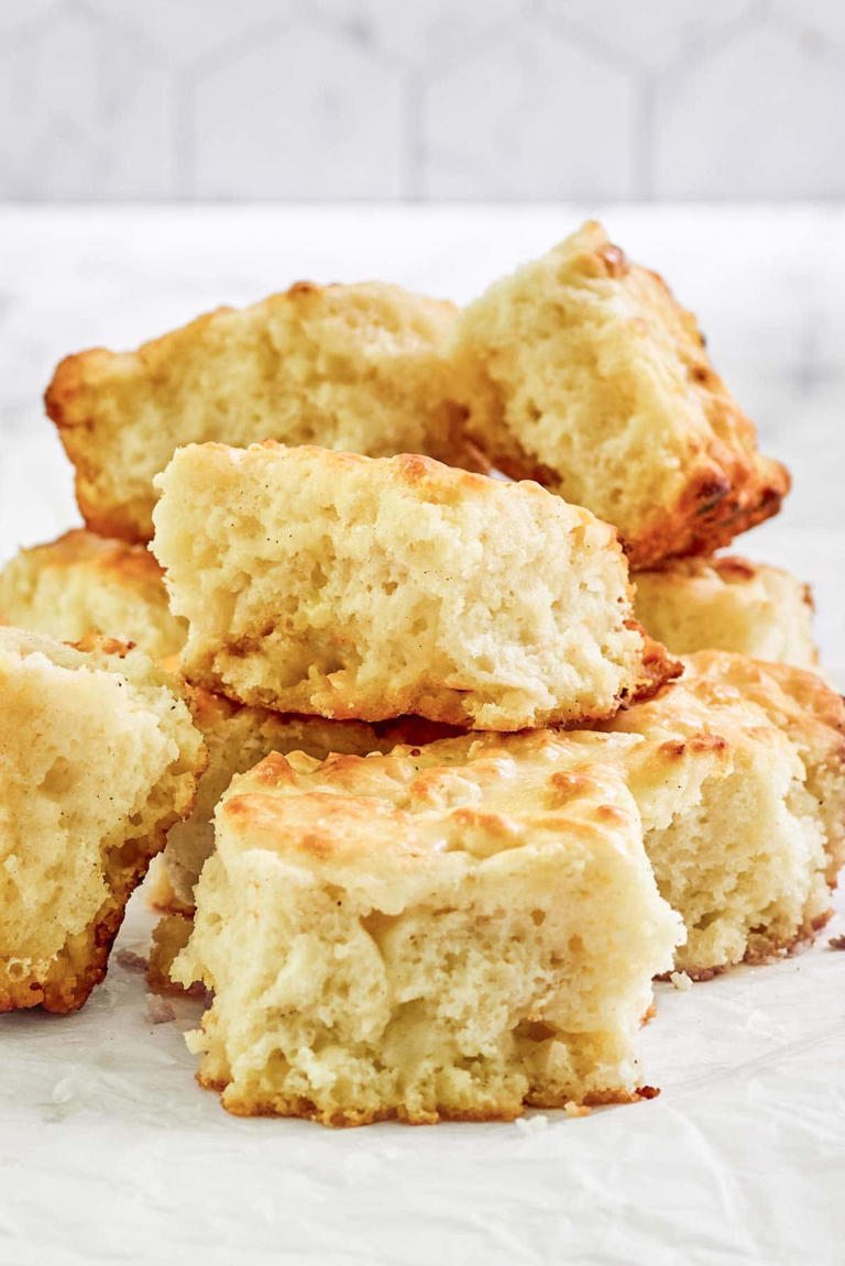 Old-fashioned butter swim biscuits