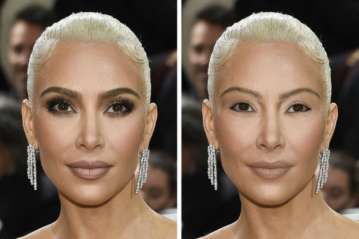 Nous avons imaginé 12 stars sans maquillage sur le tapis rouge et le résultat est bluffant