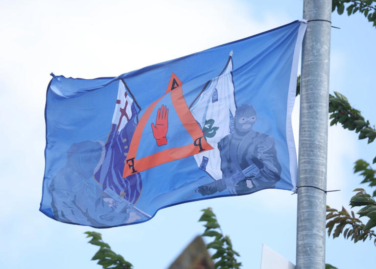 Mayor and East Belfast politician slam paramilitary flags 'littering ...