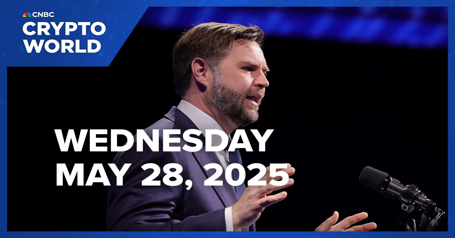 JD Vance calls for U.S. crypto leadership in address to Bitcoin conference:  CNBC Crypto World | Watch