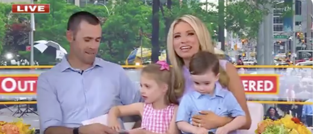 Kayleigh McEnany and family on 