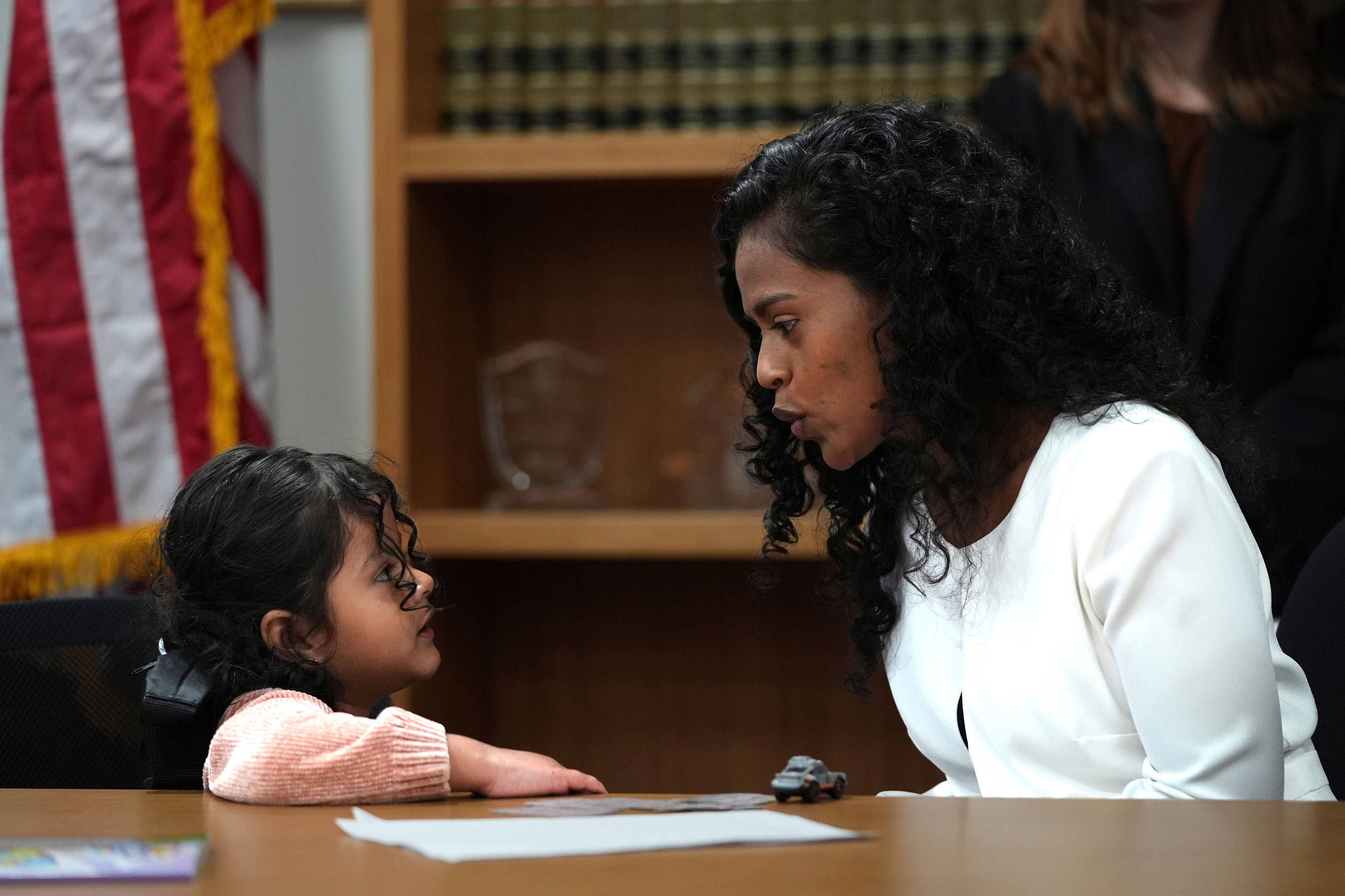 The family will now be allowed to stay in the U.S. and continue Sofia’s treatment (Copyright 2025 The Associated Press. All rights reserved)