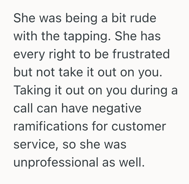 Woman Was Being Loud On A Work Call, So Her Coworker Interrupted Her