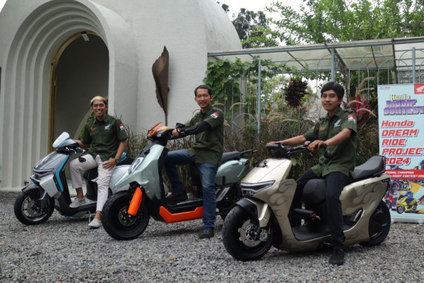 AA1FG99B Daftar Pemenang Modifikasi Motor Listrik Honda: Inilah Kreativitas Mereka
