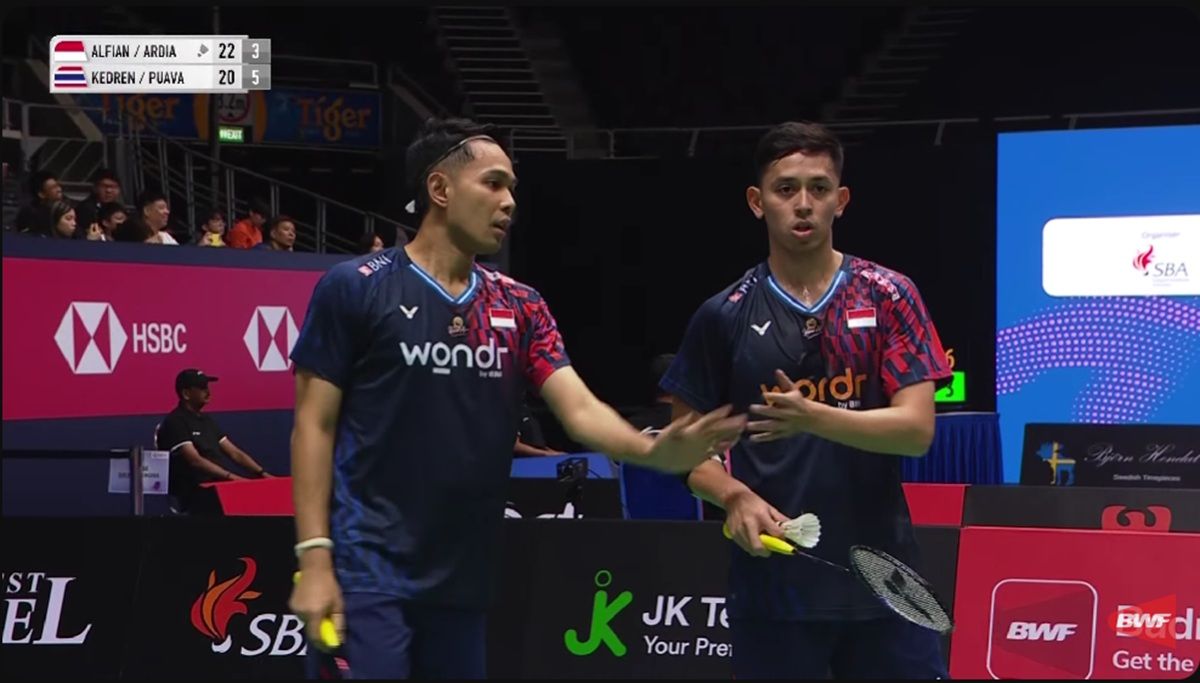 Hasil Singapore Open 2025: Fajar dan Rian Juara Ganda Putra, Pasangan Thailand Tumbang dengan Pukulan Mematikan