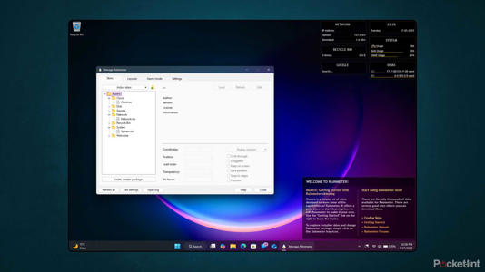 Rainmeter screenshot