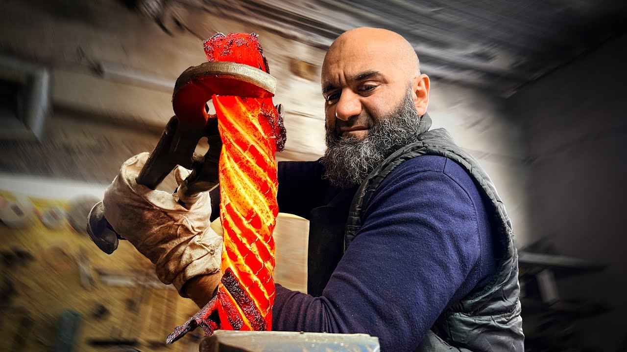 He Spun It, Beat It, and Forged It Into a Razor-Sharp Monster