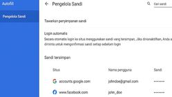 Cara Cepat Melihat Sandi yang Tersimpan di Google Chrome Lewat