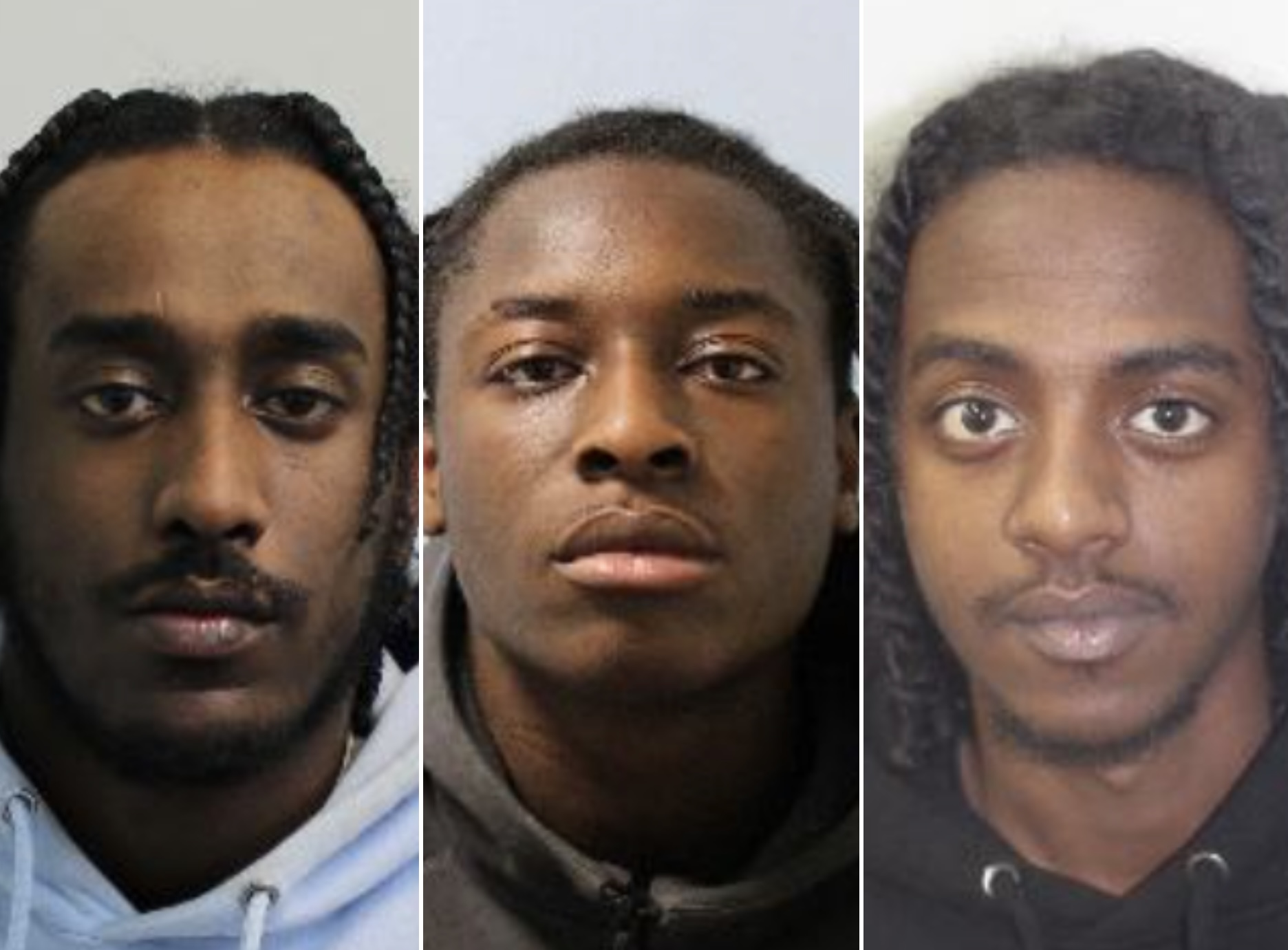 Herman Solomon, Joseph Serry-Kamal and Jacob Raki (Metropolitan Police)