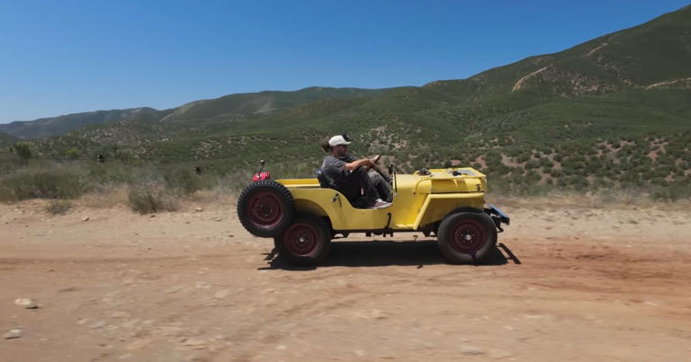 Cette Jeep est très agile.