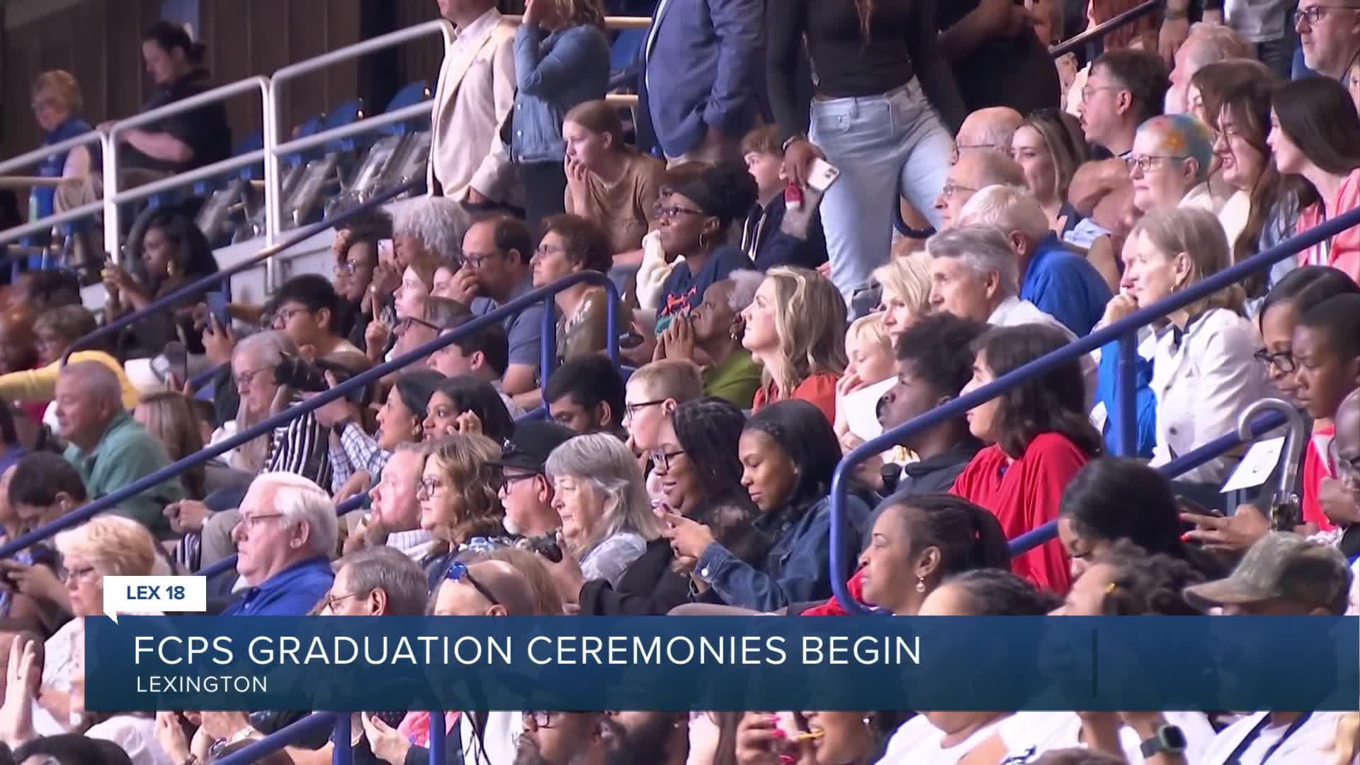 FCPS Graduation Ceremonies Begin