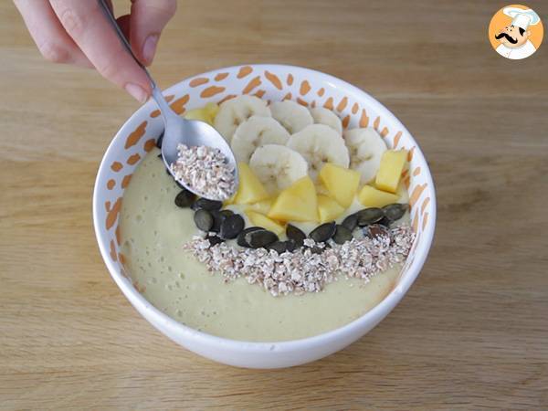 Smoothie-bowl mango-banane