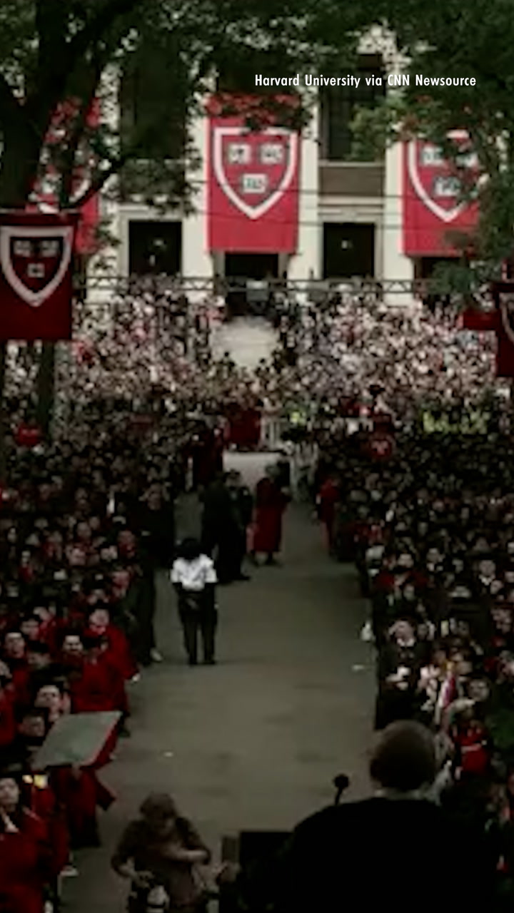 Harvard University President Gets Standing Ovation After Taking Dig at