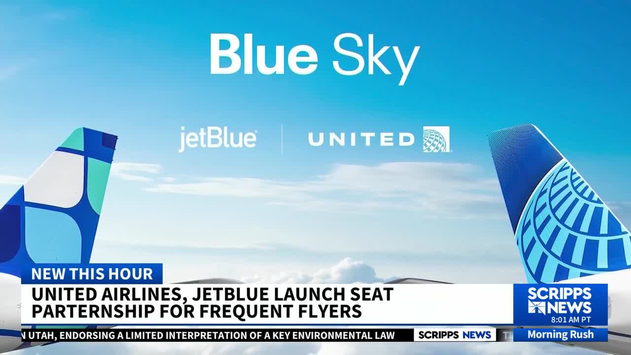United Airlines and JetBlue partner with new 'Blue Sky' frequent flyer ...
