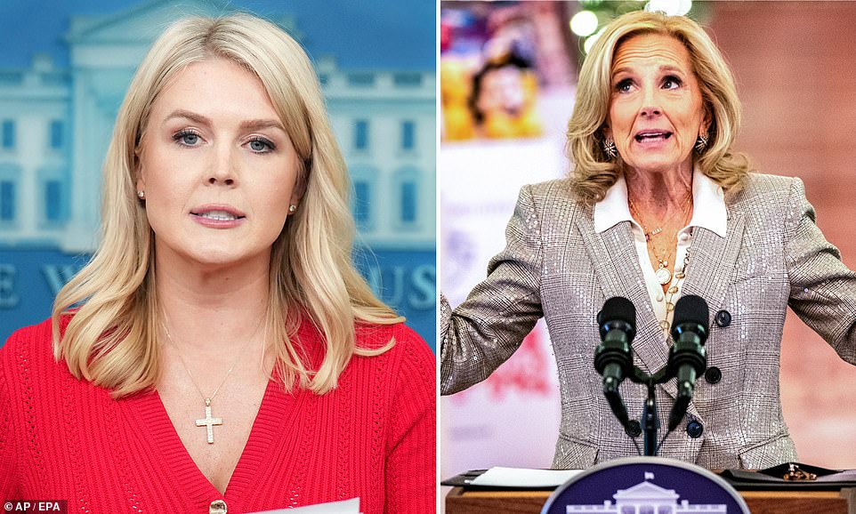 Leavitt accuses Jill Biden of lying about Biden's mental decline