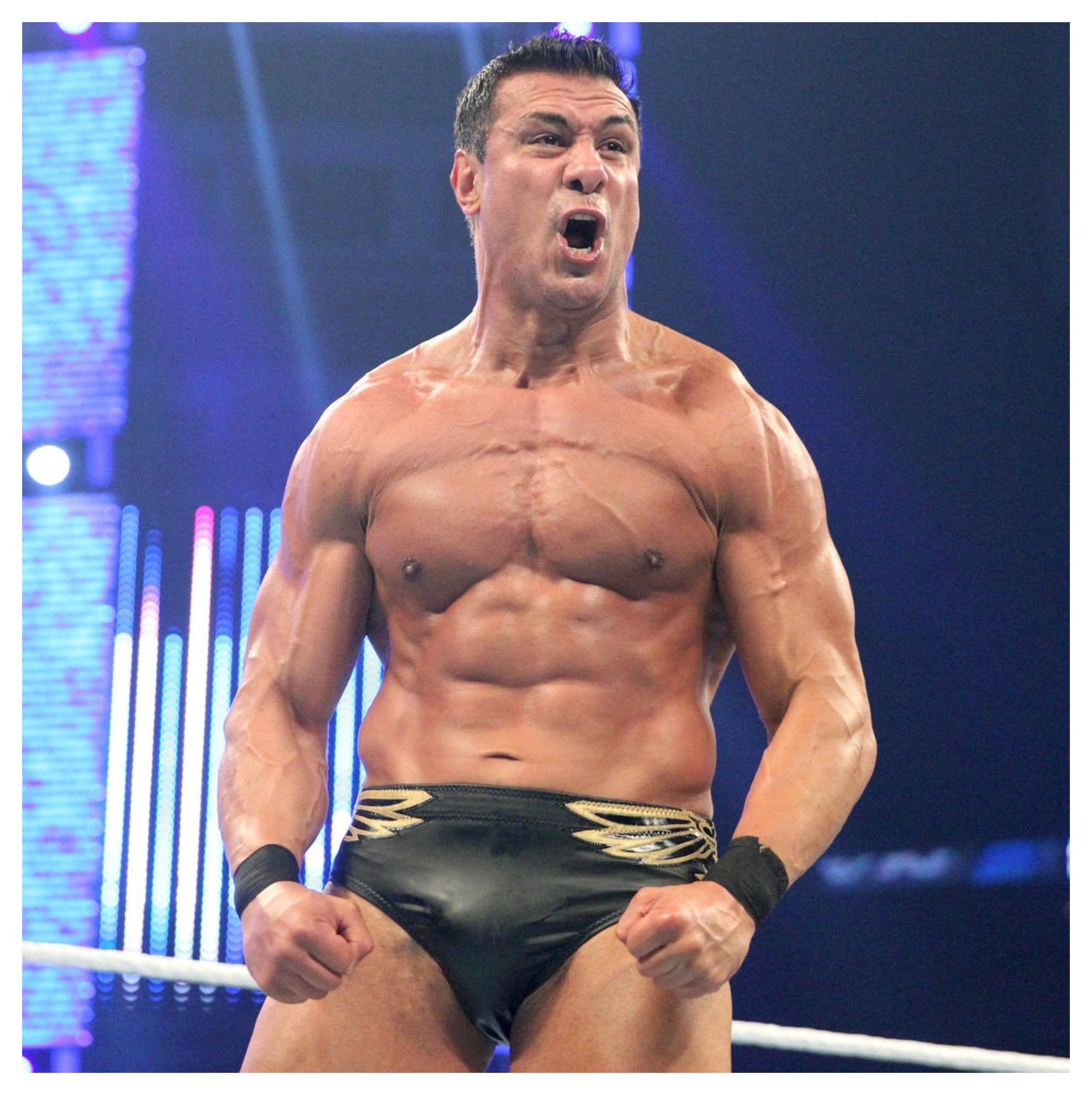 Alberto El patrón en evento de lucha|X:@PrideOfMexico