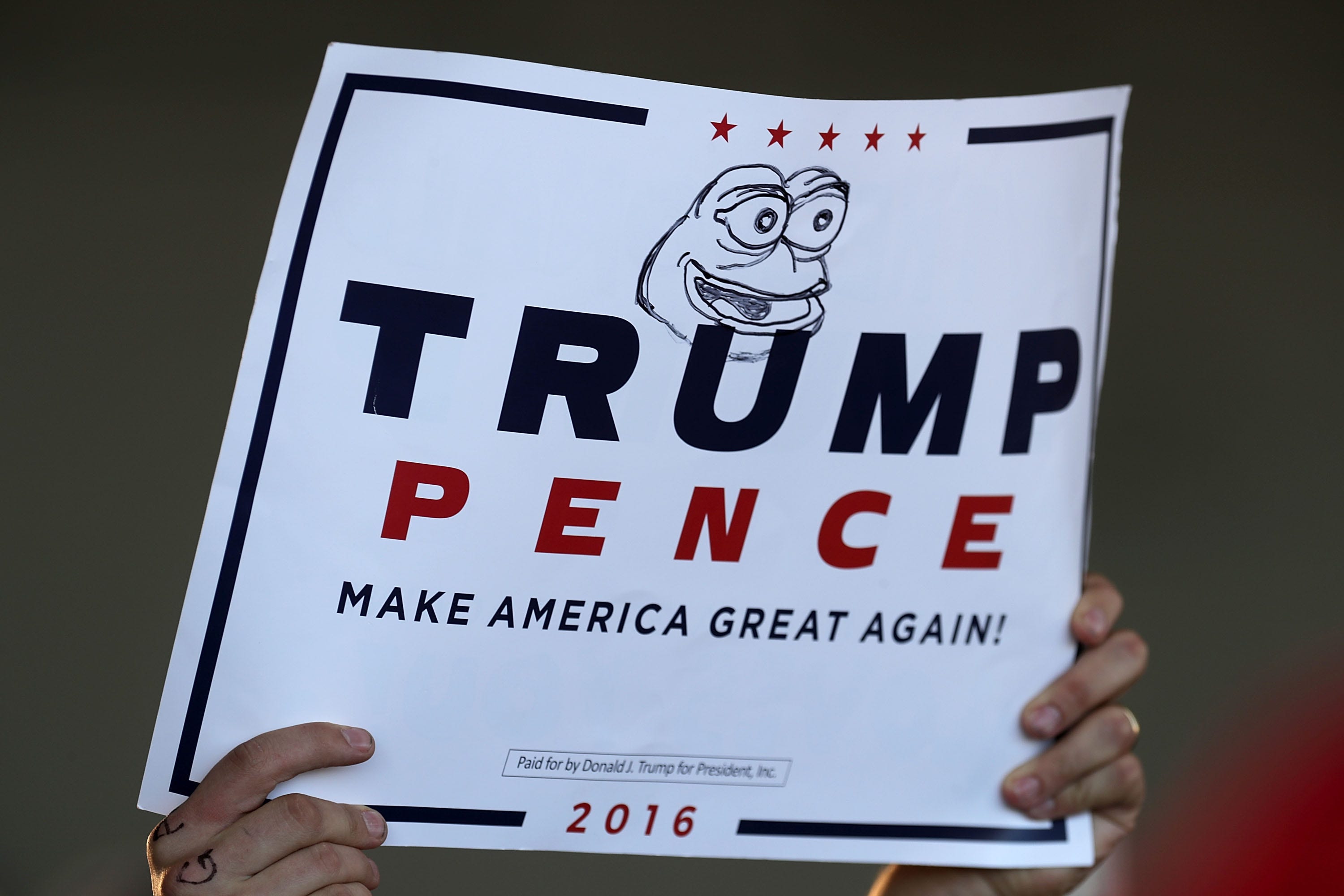 Trump and Pepe the Frog: 2016 campaign turned meme political. Then it became a hate symbol