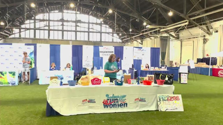 First night of the Delightful Run for Women Expo