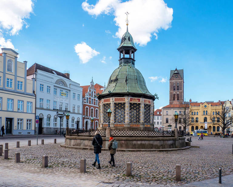 Wismar Altstadt, Ostsee, SchwedenFlair was die Hansestadt so