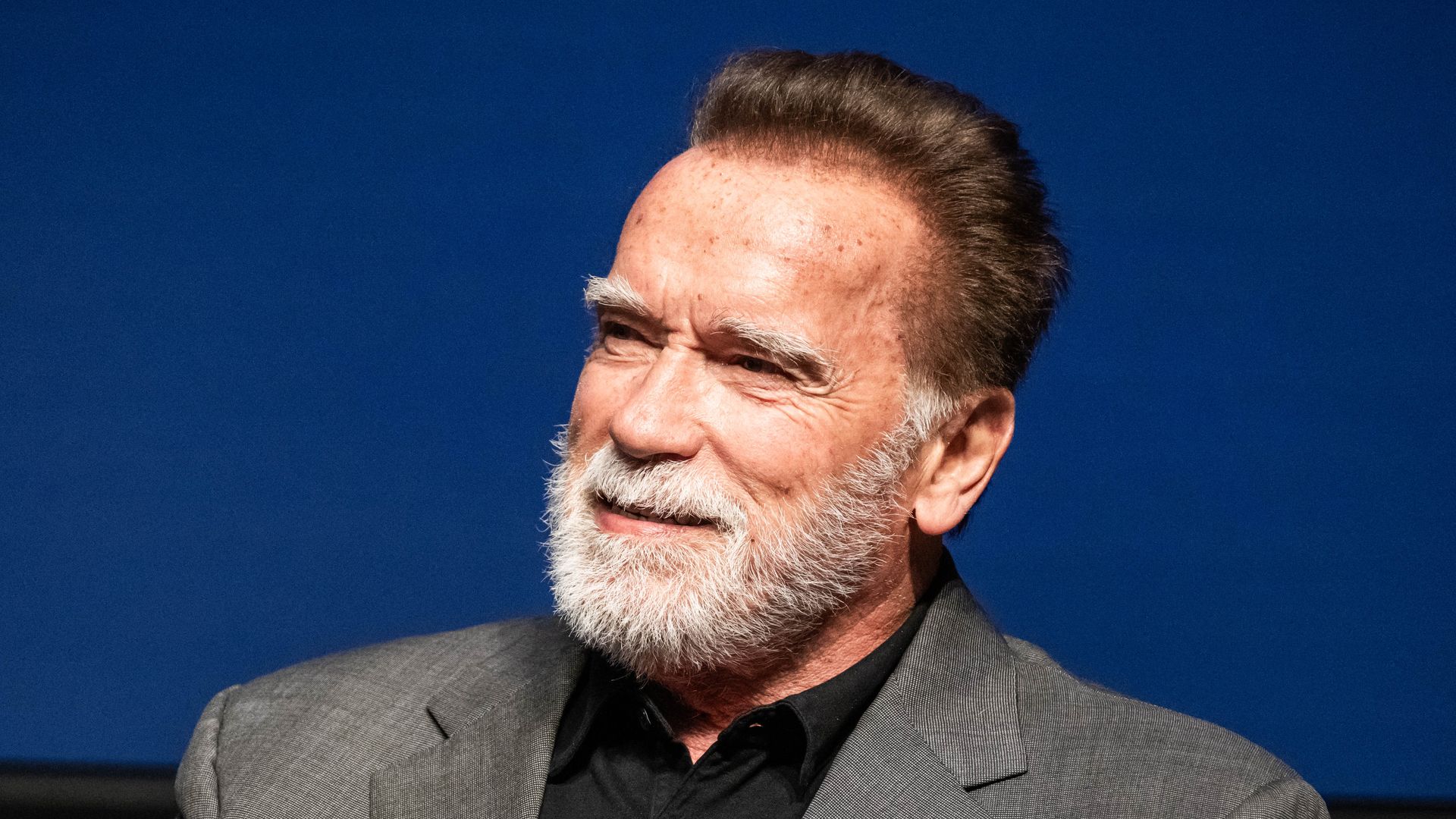 Arnold Schwarzenegger's "midlife crisis" is one filled with animals