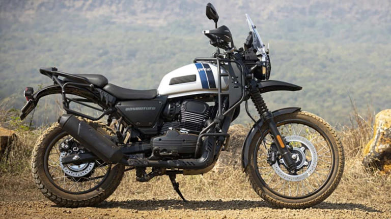 Yezdi Adventure - Right Side