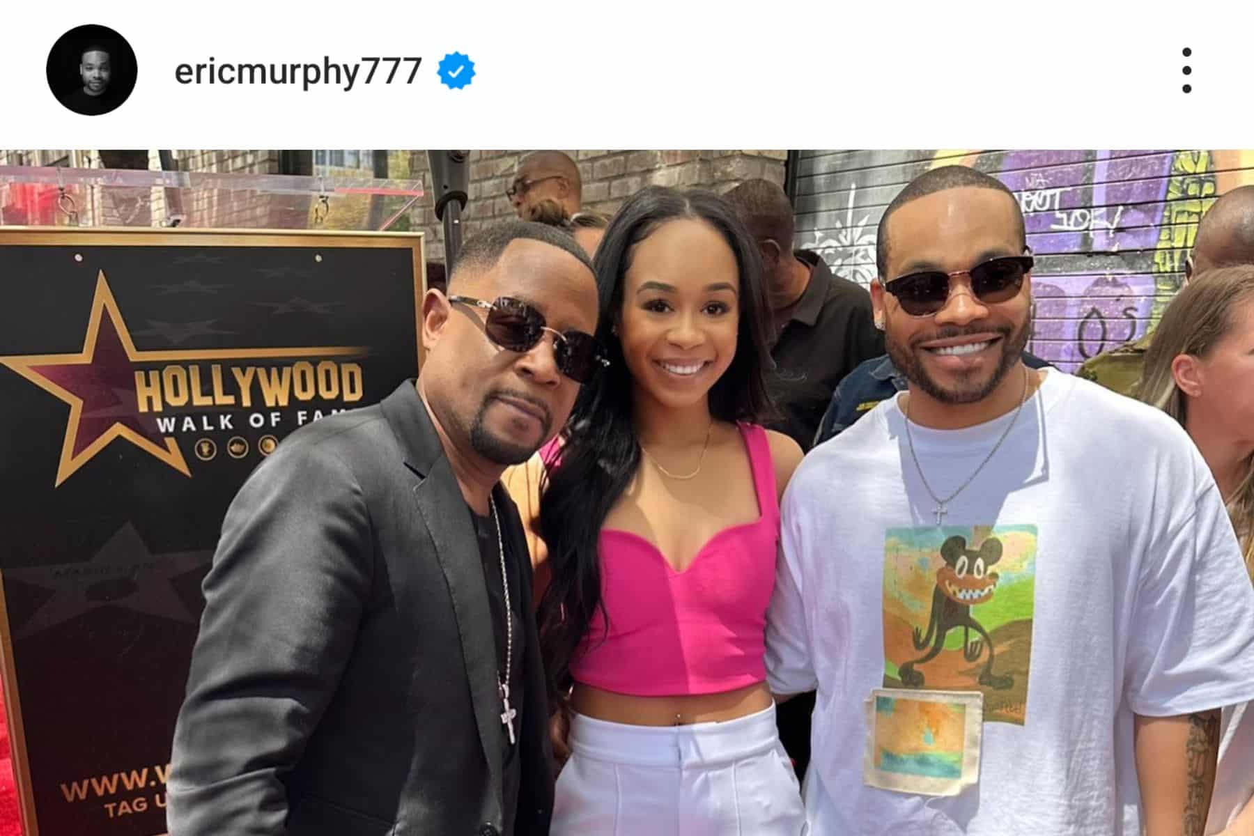 Eddie Murphy reveals that his son Eric married Martin Lawrence's ...