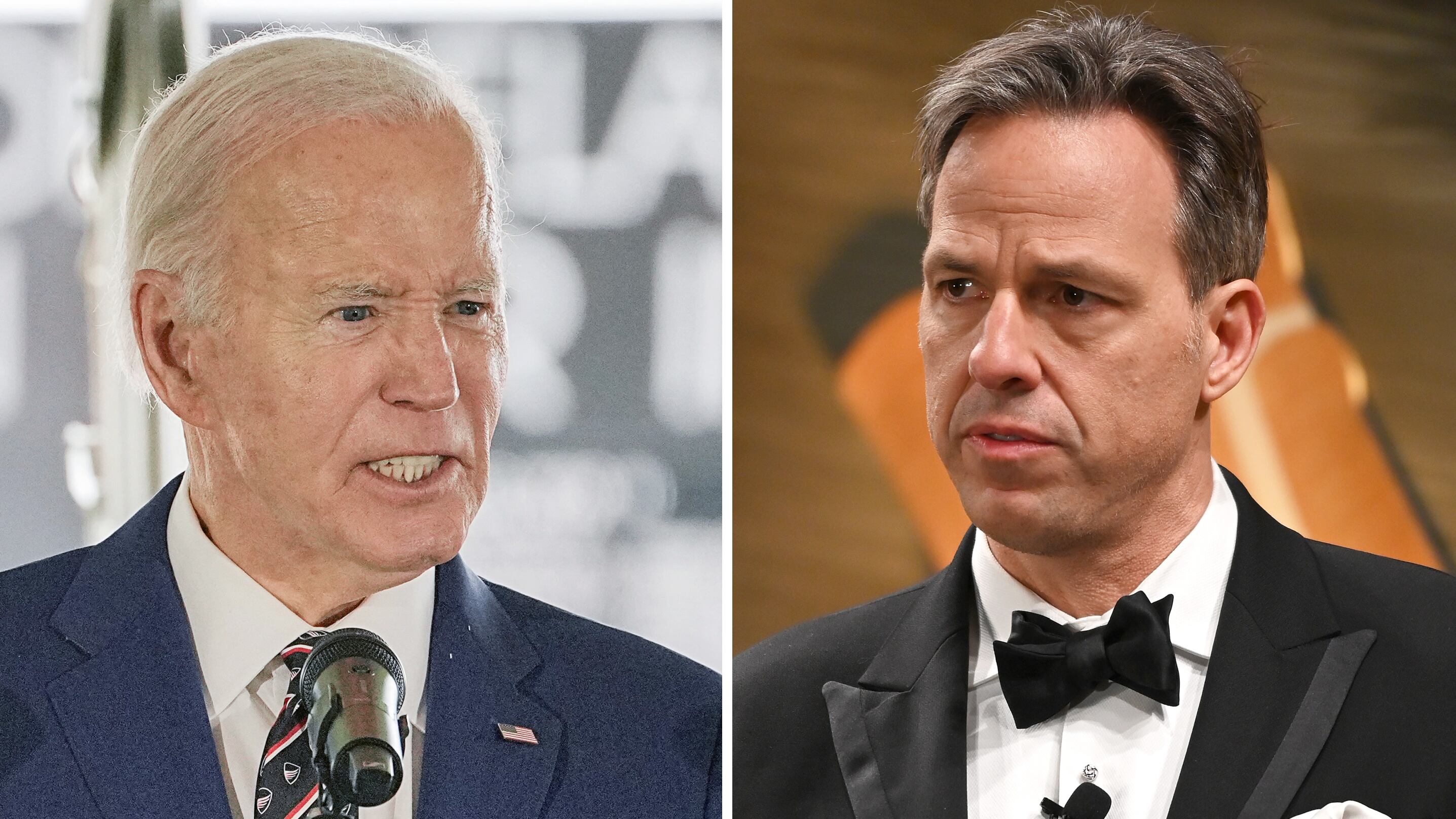 Biden Challenges Jake Tapper to Fight Over Mental Competence- I thought all democrats were cowards-not these two tough guys.