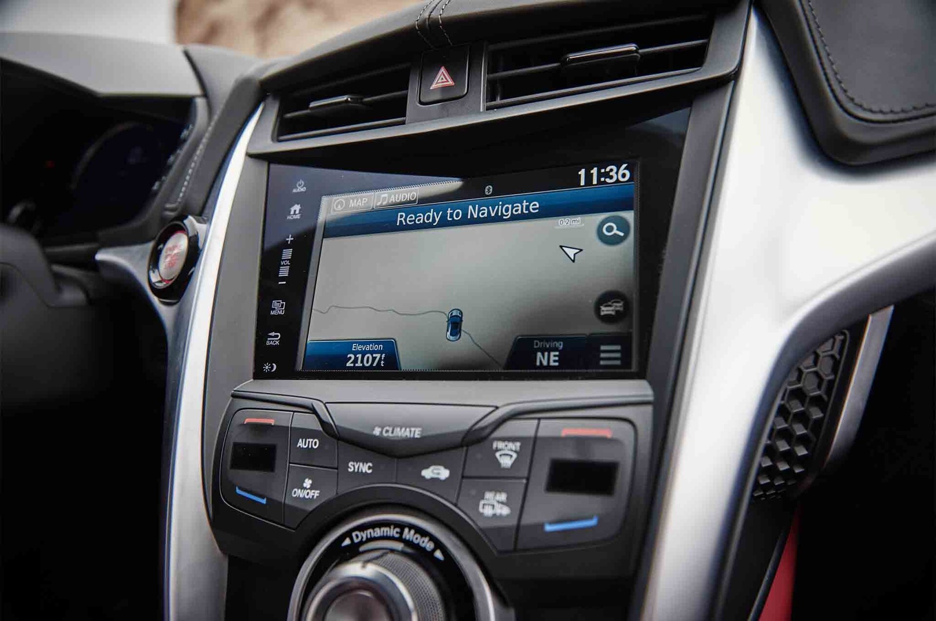 Acura NSX 2017 All Star Winner infotainment