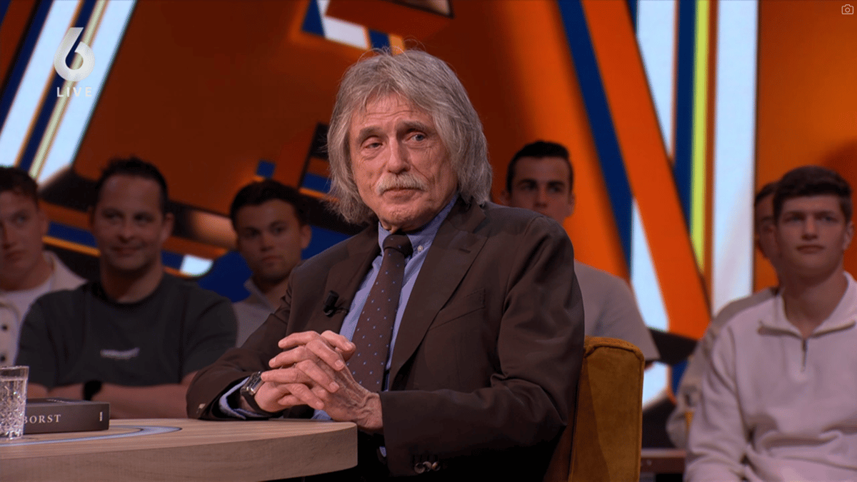 Johan Derksen ziet grote wens uitkomen