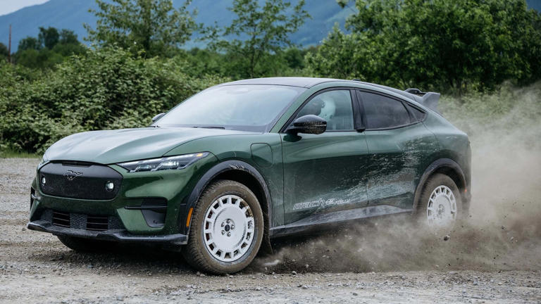The 2024 Ford Mustang Mach-E Rally Is the Off-Road EV Best Enjoyed ...