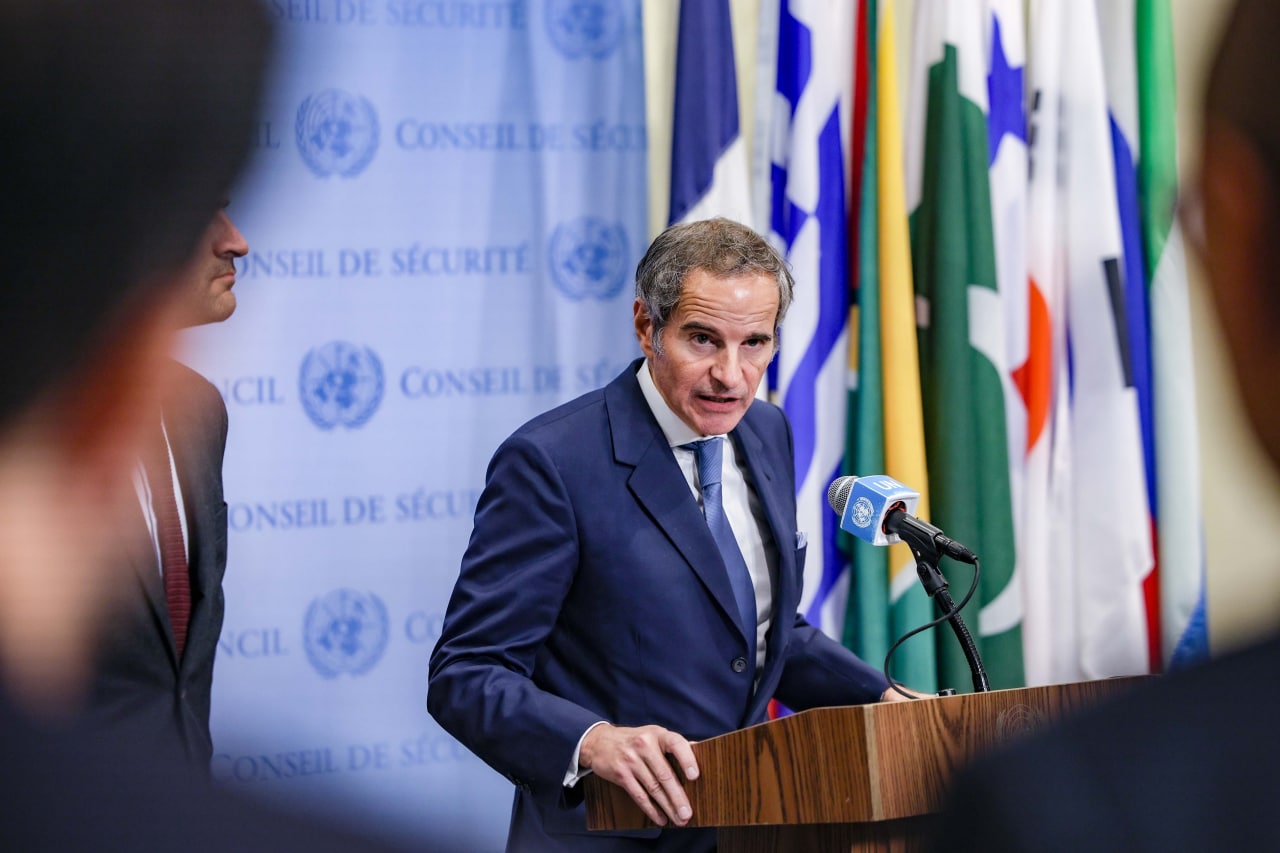 IAEA Director General Rafael Grossi expressed “serious concern” over the growth of Iran’s uranium stockpile.