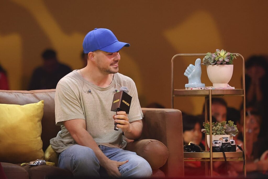 Dacre Montgomery. | Foto: Uno TV/Alejandra Suárez.