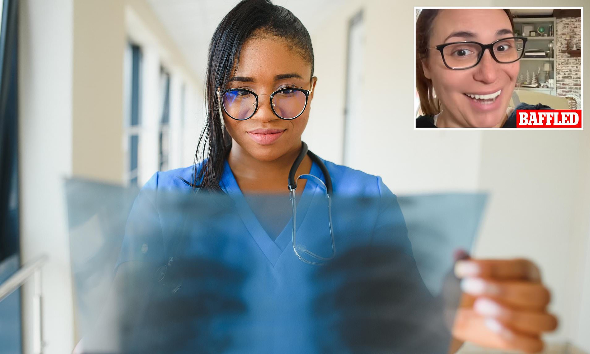 Baffled woman shares bizarre slang that young doctor used at checkup(01)