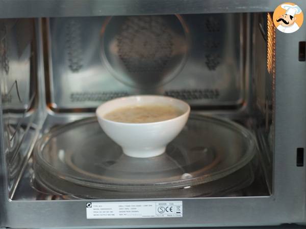 Bowl cake mit banane