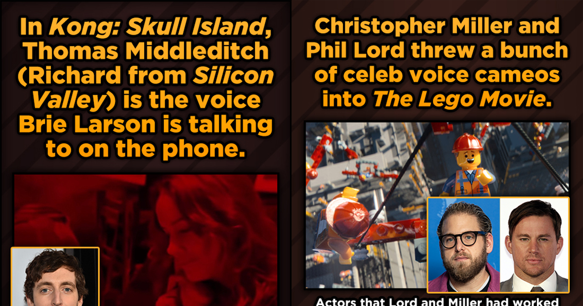 15 Celebs' Voices Hidden In Movies