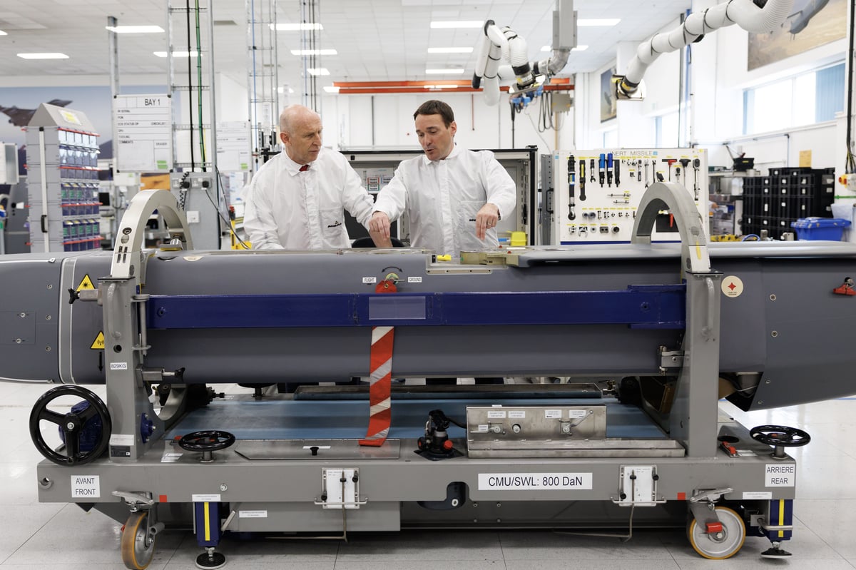 UK to build weapons plants and buy thousands of missiles in £6bn ...