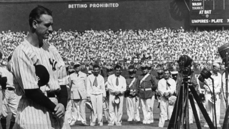 Yankees legend Lou Gehrigs Luckiest Man speech remains perfect