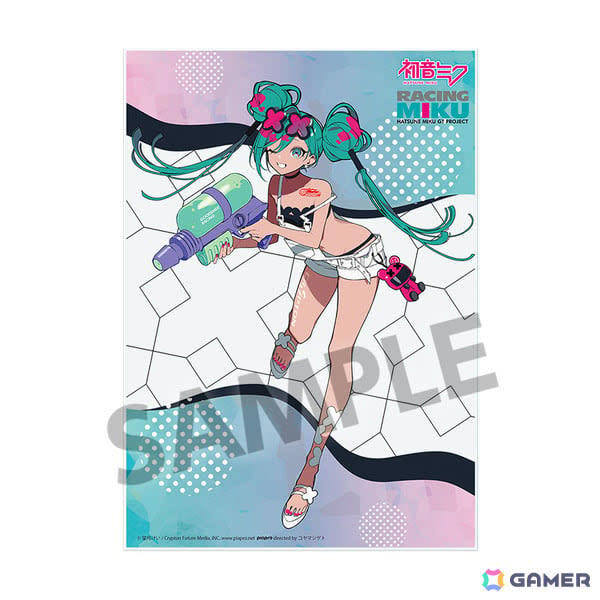 2025年 レーシングミク アルミプレート ナンバープレート 初音ミク