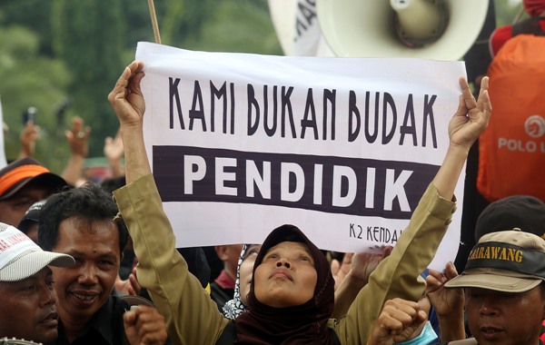 Guru Honorer Dapat Kepastian Gaji, AMP PPPK-P3K PW Bertemu Istana