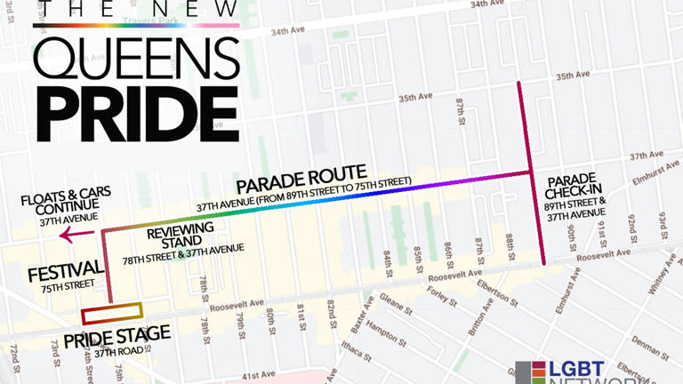 Queens Pride Parade 2025 The start to NYC's Pride Month