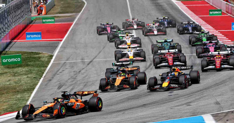 Resultados de Oscar Piastri McLaren Fórmula 1 F1 Gran Premio de España PlanetF1
