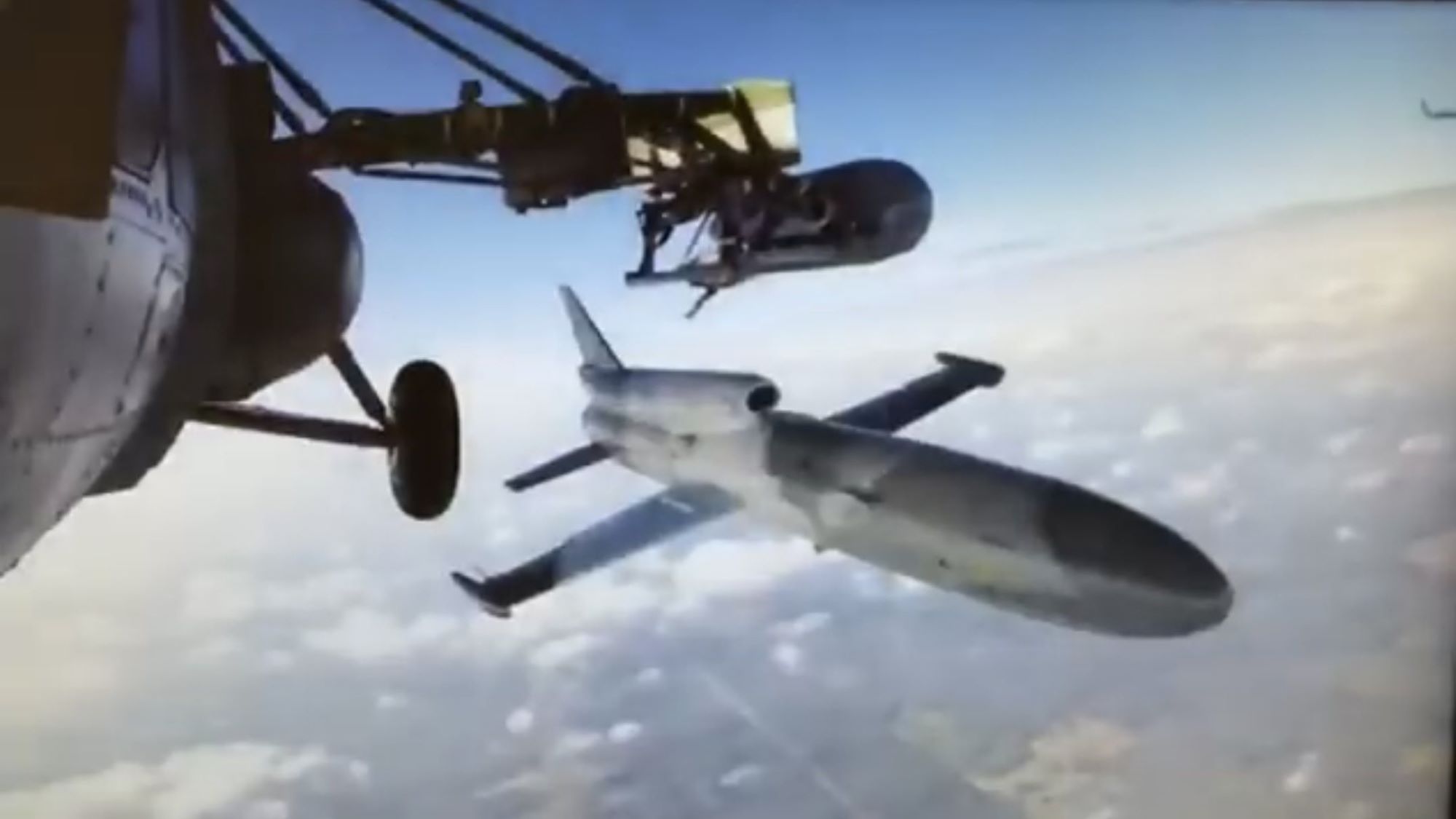 Russian Jet Target Drone-Turned-Cruise Missile Shot Down Over Black Sea