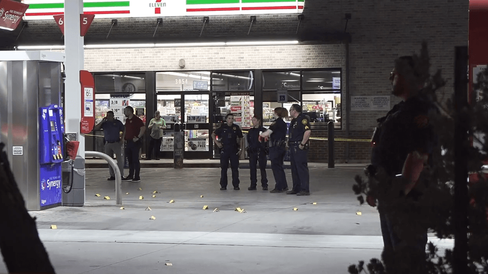 Shooting outside gas station leaves one dead, one wounded, two suspects