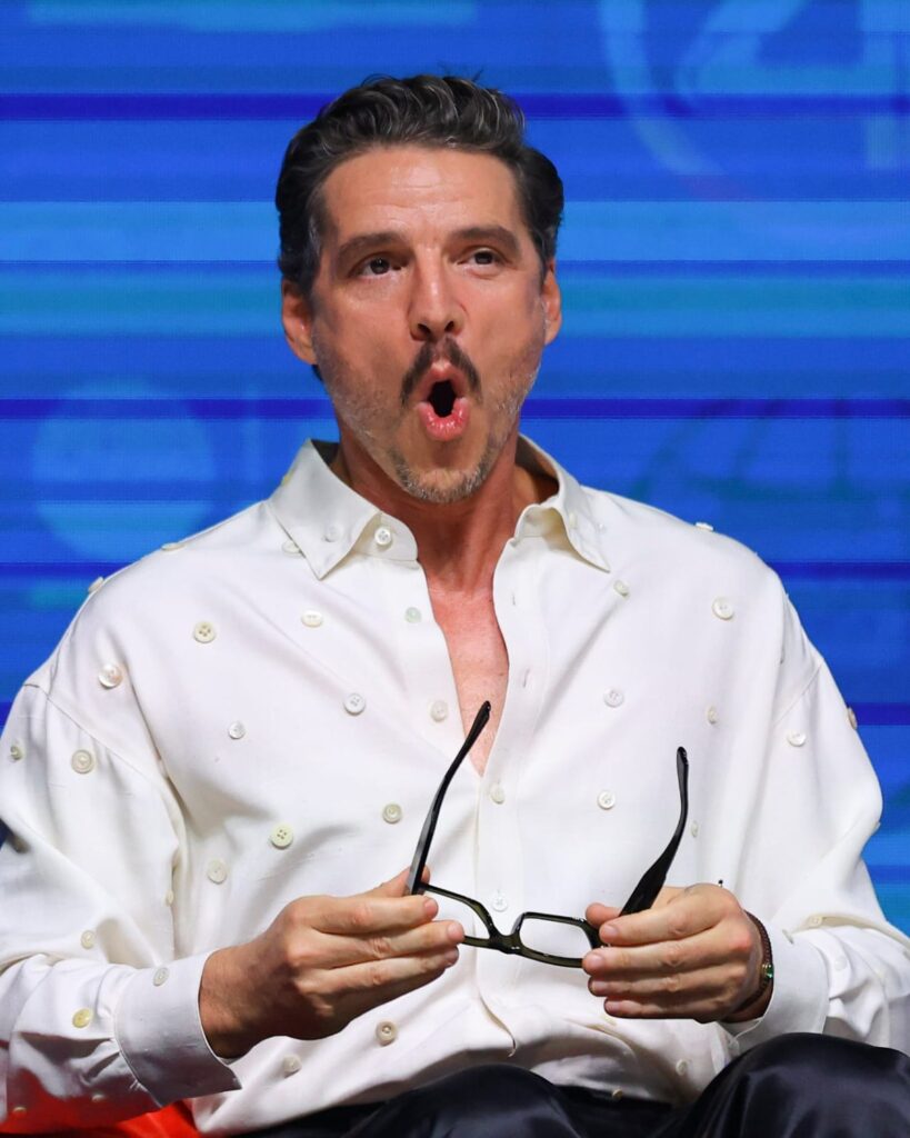 Pedro Pascal en el CCXPMX 2025. Foto: Alejandra Suárez