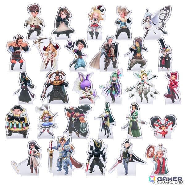 22キャラクター ブレイブリーデフォルトHDリマスター ミニアクリルブロック ブレイブリーデフォルト フライングフェアリー HDリマスター
