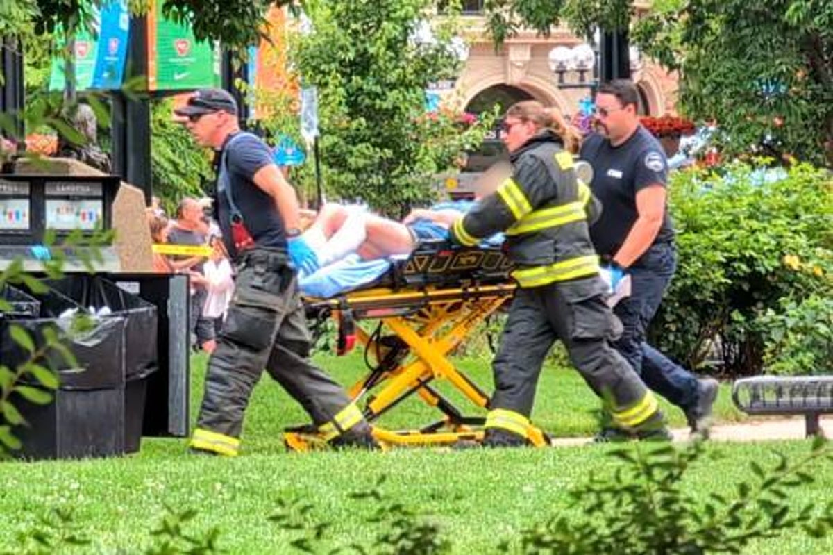 Multiple victims injured as suspect allegedly launches ‘targeted terror